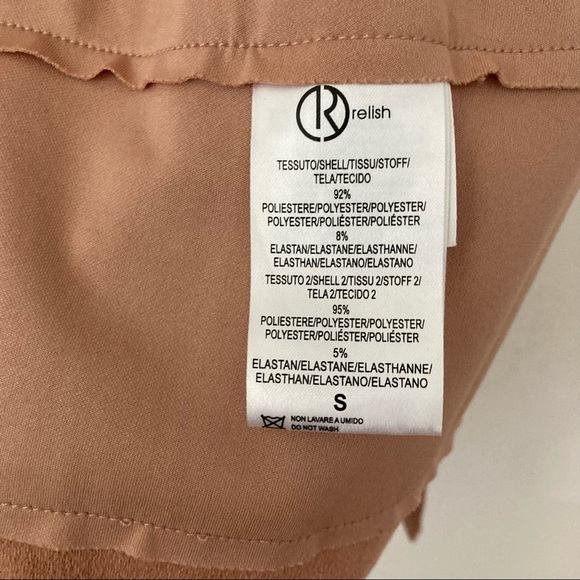 Faux suede ruffle cardigan - Picture 3 of 6